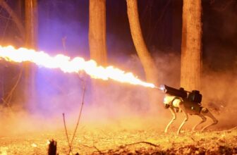 The Flame-Throwing Robot Dog Can Be Purchased For $9,4k